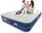 Active Era Premium Luftbett 2 Personen, Luftmatratze selbstaufblasend mit eingebauter elektrischer Pumpe & Stützsystem, Aufblasbare Matratze für Camping, Reisen, Gästebett - 203 x 152 x 33cm