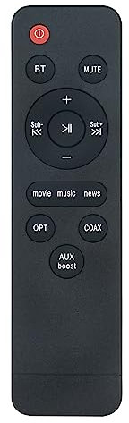 VINABTY DS6403H Replacement Remote Control Applicable For Saiyin DS6403H Soundbar,Compatible With Soundbar Models:DS6801K DS6403 DS6403H DS6343 DS6305 DS6801 DS6801K-MK