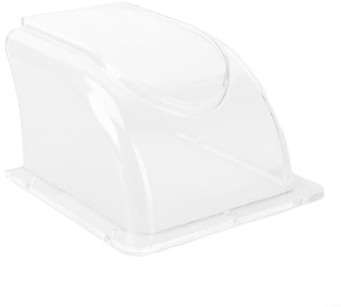 Doorbell Waterproof Transparent Cover, Door Bell Rain Cover Splashproof Box, for RING Chime Button Outdoor Door Bell Kit Case Shell Rainproof Protector