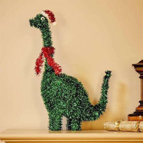 Smart Garden Three Kings Tinsel Brontosaurus Dinosaur Christmas Decoration (2530137)