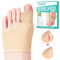 Tutore Alluce Valgo Correttore, Tutore Alluce Valgo, Calzini per Alluce Valgo, Corretivo del Separatore Dita Piede con silicone integrato, Correzione e Protezione per Uomini e Donne (37-43 M, Pelle)