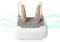 Delmicure Dispositivo de Sonido Inalámbrico con Cancelación Inteligente de Ruido, 4 modos y volumen ajustable, paquete de 2 unidades (Pair/Beige, Claro)