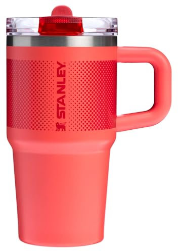 Stanley Quencher Pro Tour Flipstraw Tumbler 20 oz Hot Coral Fade (BOX)