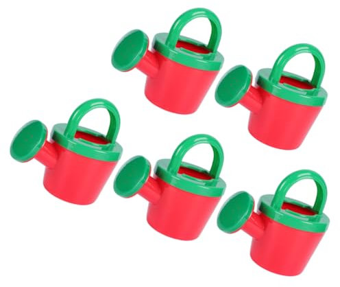 Vaguelly 5piezas Regaderas De Juguetes De Baño Ducha para Flores Jardín Ergonómico Práctico