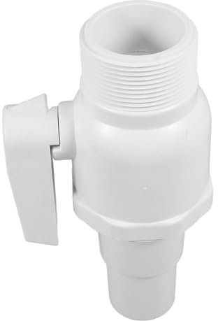 VINTORKY 2 Wege Kugelhahn Für Pool Skimmer 15 Langlebiger Kugelhahn Für Pool Rohrleitungen Zuverlässiges Absperrventil Für Effiziente Filterung