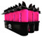 Optimum WATER BOTTLE CARRIER & 12 PINK BOTTLES SET