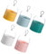 PACKOVE 5Pcs Portable Makeup Sponge Storage Box Lid Dustproof and Breathable Cosmetic Egg Container for Daily Use for Makeup Enthusiasts and Travel