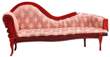 kesurpae Puppenhaus Sofa – Kreative Verschönerung jeder Puppenhausecke – Außergewöhnliche Handwerkskunst und Stil – Mini Sofa im Maßstab 1:12 – Miniaturmöbel