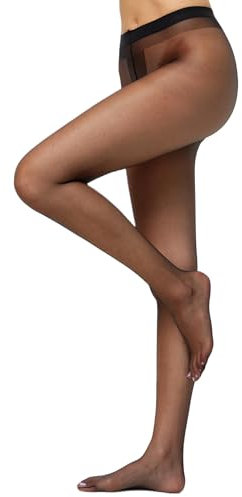 Nur Die Damen 715949 Strumpfhose, Schwarz (Schwarz 94), 40-44 EU