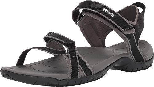 Teva Femme Verra Sandales de Randonnée, Noir, 37.5 EU