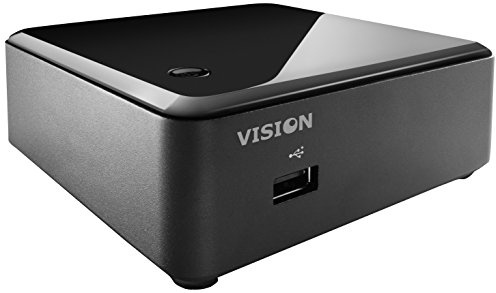 VISION VMP-CE847/2/30/7HEN Media Player Desktop-PC (Intel Celeron 847, 1,1GHz, 2GB RAM, 30GB HDD, Win 7 HP)