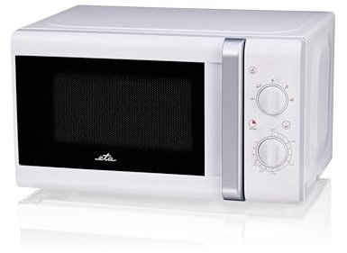 ETA Mikrowelle Klasico I 5 Stufen I Auftauen I Erwärmen I 700W I bis zu 35min I Timer I 20 Liter I Weiß