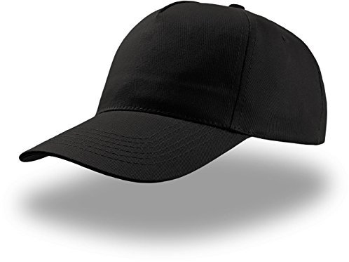 Atlantis Start Five Cap, One Size, Black
