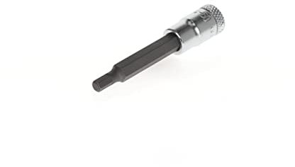 GEDORE Schraubendrehereinsatz Bit Innensechskant, lang, SW 4 mm, 1/4 6,3 mm, Schraubenziehereinsatz, Werkzeug, IN 20 L4-60