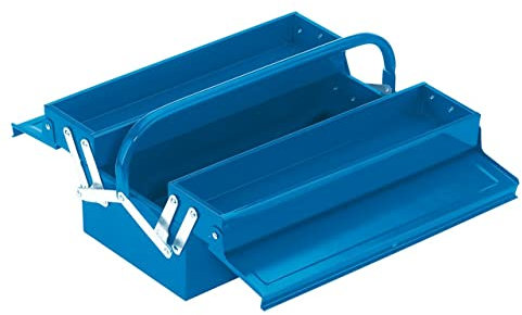 Draper 86673 430 x 170 x 210 mm 2-Tray Cantilever Toolbox , Blue