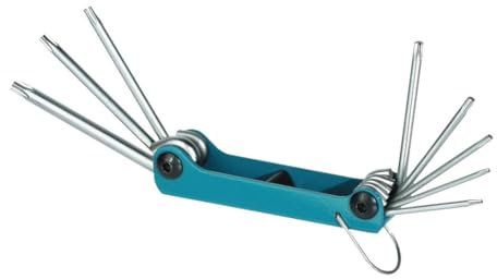 Brüder Mannesmann TX-Schlüsselsatz, T9-T40, im Clip, 8-teilig | M18138