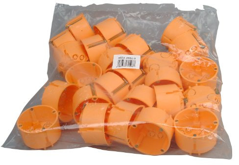 Kopp 355225509 Hohlwandschalterdose Isolierstoff, ø 68 mm, Dosentiefe 47 mm, Profi-Pack: 25-Stück im Netz