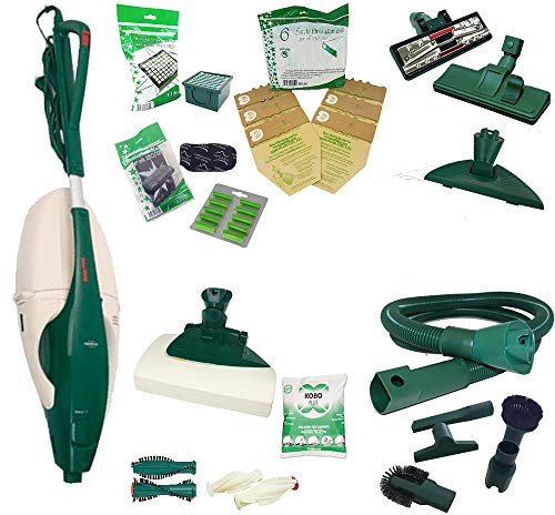 S&G group ASPIRAPOLVERE USATO GARANTITO FOLLETTO VK 131 + BATTITAPPETO EB + ACCESSORI TUBO GARANTITO