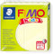 STAEDTLER ofenhärtende Modelliermasse FIMO kids, perlglanz gelb, extra weich und geschmeidig, speziell für Kinder, Normalblock 42g, 8030-106