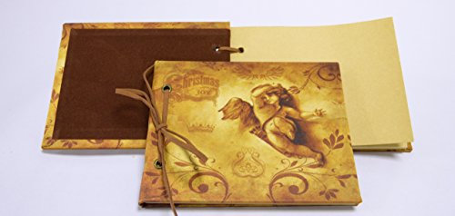 Notizbuch Heft gebunden Notiz Planer Tagebuch Vintage Retro 2er Set Motiv: Engel