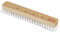 Schrubber Holz Nölle30 cm mit 4-Loch Aufnahme PPN weiß
