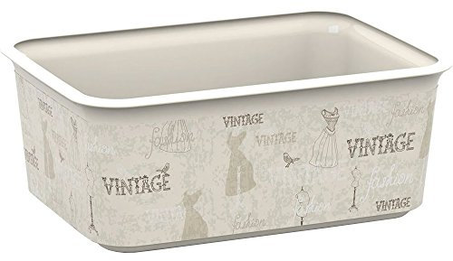 Kis Aufbewahrungsbox Chic Box Classic 3 Liter, Plastik, Mehrfarbig, 24x17.5x10 cm
