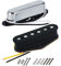 Fleor Lot de vintage Alnico V Micro pour guitare pont Micro manche Alnico Lot de 5 Micros de style Tele, Chrome Neck + Bridge chrome