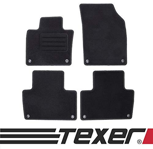 TEXER Textil Fußmatten Passend für Volvo XC-90 II Bj. 2015- Basic