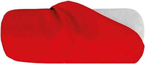 Bestlivings Bezug für Nackenrolle 15x40cm (BxL) Bezug in Rot, in vielen Farben