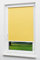 LYSEL Outlet - Kassettenrollo abdunkelnd Zinkgelb, (B x H) 70cm x 175cm in gelb/Zinkgelb