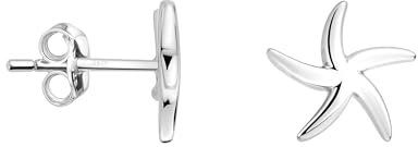 SOFIA MILANI - Damen Ohrringe 925 Silber - Ohrstecker als Seestern - 20765