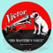 Eletina Rundes Aluminium-Blechschild His Master's Voice-RCA Nipper Victor Record Phonograph, Retro-Look, Heimdekoration, Club-Barposter, 30,5 x 30,5 cm