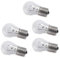 5x 6V Qualitäts Glühlampe Lampe mit E-Zeichen 21W - Ba15s Moped Mofa Motorrad