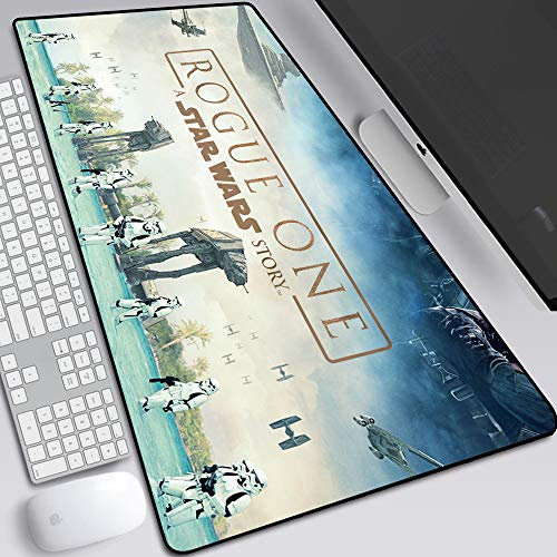BILIVAN Gaming Mouse Mat Skywalker Rise Star Wars 9 Large Size 900x400mm Mouse Pad Perfect Precision And Speed Gaming Mouse Mat With 3mm-thick Base For Notebooks And Pc (19)