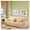 Daesar Sofaüberwürfe Wasserdicht 195-230, Sofabezug Ecksofa 3 Sitzer Modern Beige Weiß Sofa Überwurf Polyester