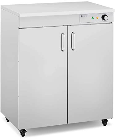 Royal Catering RCPWS-84 Tellerwärmer bis 120 Teller (Ø 29 cm) Wärmeschrank Gastro Tellerwärmer elektrisch elektrischer Tellerwärmer