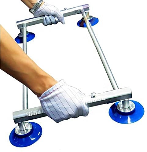 HWASH Vakuumsauger, 4 Saugnäpfe, LED-LCD-TV-Bildschirm-Sauger, Glas-Vakuumsauger, Vakuumheber, TV-Bildschirm-Sauger