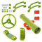 Perfeclan Kinder Spielplatz Ausrüstung Zubehör Outdoor Playset Piraten Teleskop Sicherheit Griffe Schaukel Anhänge für Hinterhof Klettergerüst, #B