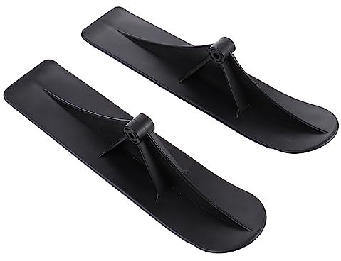 Kisangel 1 Paar Snowboard Skispielzeug Für Kinder Im Winter Schnee-Skateboard Schneescooter Für Erwachsene Schneeschlitten-skiroller Gleitbrett Mit Lenkrad Skibrett Sandbrett Pp Der Schnee