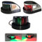 LNGJIN Navigationslichter für Boote,mit roter und grüner LED,Boot Positionslichter,Navigationslicht,Marine Boot Yacht LED Licht Signalleuchte,Marine Ankerlicht,für Marine Bootsponton