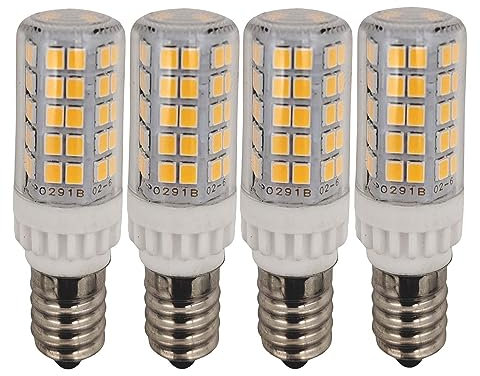 QLEE E14 Led Bombilla De Luz De Maíz 5w 600lm Electrodoméstico De Luz Sal Refrigerador Máquina De Coser Luz 60 Vatios C7 Bombilla Incandescente T2 Ventilador De Techo Iluminación