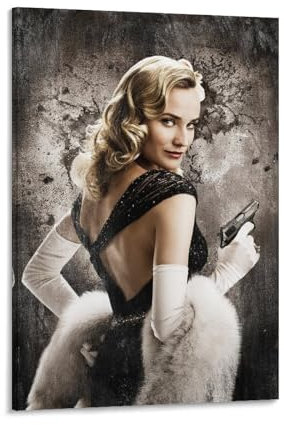 Inglourious Basterds Filmposter (10) auf Leinwand, Wandkunst, Poster, Foto, Gemälde, Poster, Raumdekoration, 50 x 75 cm