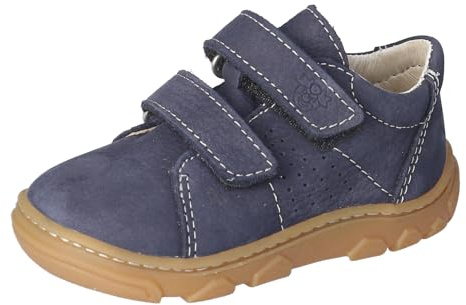 RICOSTA Jungen Kletthalbschuhe Toni, Baby und Kleinkinder Lauflernschuhe, Weite: Mittel, Barfuß-Schuh, Strassenschuhe, Sneaker, See (180), 21 EU