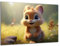 Munera Design - Bild 30x40 - süße niedliche Tiere Kanichen Junges - Wand-Bilder Kinder-Zimmer