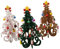 PRETYZOOM 3St Christbaumschmuck zum Basteln künstlicher Weihnachtsbaum weihnachtsdeko Ornament Weihnachtsschmuck weihnachtsbaumschmuck selber Machen hölzern Dekorationen
