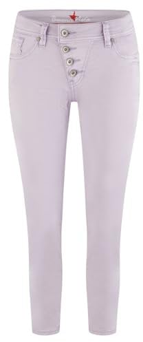 Buena Vista Stoffhose Malibu 7/8 Stretch Twill in Rosa, Größe L