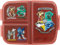 Golddunes Cartoon Animation School Day Kids Character 3 Compartment Sandwich Lunch Box (Harry Potter Brown)