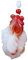 Jadeit-Jade-Anhänger, Halskette mit Anhänger, natürliche Jade-Anhänger-Halskette, geschnitztes Glücksamulett, handgeschnitzter weißer Fisch-Jade-Anhänger, Modeschmuck, Glückssegen-Halskette, feiner Sc