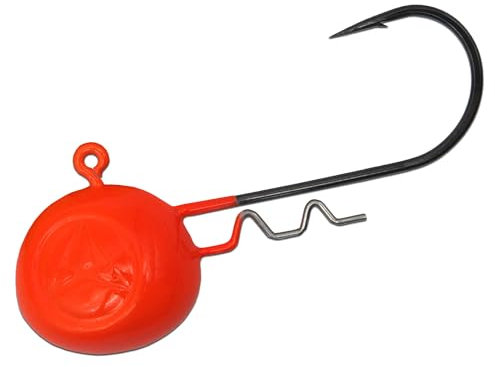 Wild Devil Baits UVO Rattle Jig Meeres Jighaken Jig Head Rassel Jigkopf Norwegen Jighaken (100g)