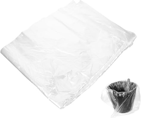 Anneome 80pcs Disposable Foot Tub Liners Plastic Foot Bath Bags Pedicure Basin Liners for Home Spa Salon Use Lightweight and Practical